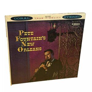 Pete Fountain Pete Fountain's New Orleans (Vinyl, 1959) Coral CRL 757282 Good.